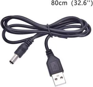 5.5*2.1mm USB To DC 3.5mm Power Cable  DC Power Plug USB 5V Charger Power Cable Barrel Power Cable Quick Connector For MP3/MP4