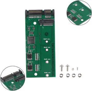 M2 SATA Adapter SATA III to M.2 (NGFF) SSD Converter Card SATA-Based B/B + M Key 6Gbps High Speed Converter Adapter Card
