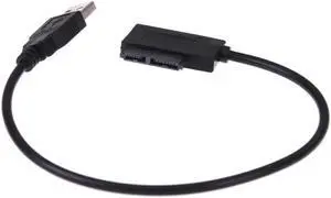 1PC Usb To 7+6 13pin Slim Sata/ide Cd Dvd Rom Optical Drive Cable Adapter For Notebook Laptop 1PC Usb To 7+6 13pin Slim Sata/ide Cd Dvd Rom Optical Drive Cable Adapter For Notebook Laptop