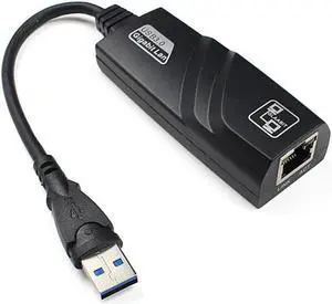 1pc Wired USB 3.0 To Gigabit Ethernet RJ45 LAN (10/100/1000) Mbps Network Adapter Ethernet Network Card For PC Drop Shipping