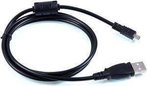 USB DC Charger +Data SYNC Cable Cord Lead For Nikon Coolpix S9500 camera