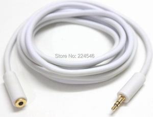 AUX Headphone 3.5mm Extension Cable Male to Female Extender gold digital audio cable