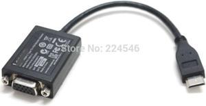 Mini HDMI-compatible C Type to VGA Monitor Adapter for Yoga Ultrabook