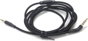 Nylon Audio Cable Cord with Remote 3.5mm to 2.5mm For JBL LIVE 400BT 500BT 650BTNC TUNE 600BT 750NC Duet BT J56BT headphones
