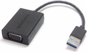 USB 3.0 to VGA Graphic Card Display Cable Adapter for Win7/8 Insignia NS-PU95203-C