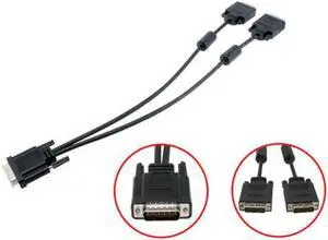 DMS-59 (M) to Dual DVI (M) Adapter Cable For EVGA HD01/HD02 CABLE DMS-59 (M) to Dual DVI (M) Adapter Cable For EVGA HD01/HD02 CABLE