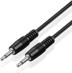 12V  3.5MM  MALE TO  MALE Trigger Cable, 3ft Monaural 1/8 TS  Plug to Monaural 1/8 TS Audio Cable