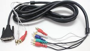 HDX Main Monitor Cable 2457-24772-001 DVI+2 RCA To 5 RCA Cable For Polycom HDX7000/HDX8000