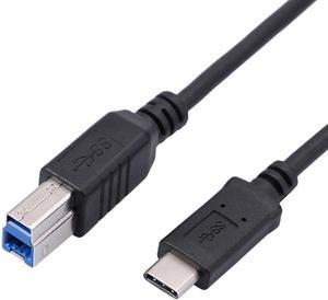 USB 3.1 Type-C USB-C to USB3.0 Type-B M/M Cable Printer Scanner Adapter Cord