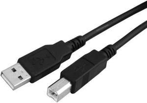 16FT/5M USB 2.0 A Male to B Male High Speed Printer Scanner Cable Black