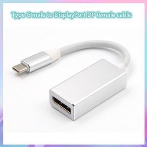 USB C to DP Cable USB3.1 Type C to DisplayPort DP female 4K UHD adapter for Macbook