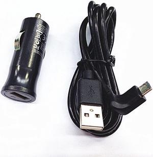 TomTom Micro-USB Car Charger Adapter w/Cable VIA 1400T 1405TM 1435M 1505TM 1535T