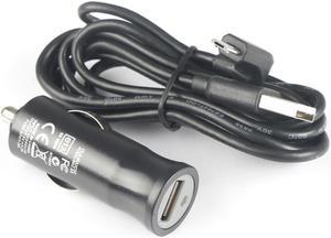 Replacement Car Charger and Micro USB Cable for Tomtom Via 110 120 125 130 135