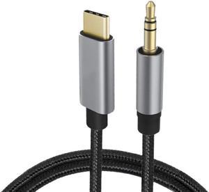 3TF Type C to 3.5mm Audio Cord Compatible for Galaxy Note 20 S20 , Pixel 4 3 2 XL, Car Stereos, Speaker, Headphones