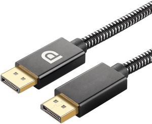 DisplayPort to DisplayPort Cable 6.6ft/2m,4K DisplayPort 1.2 Cable [4K@60Hz,  2K@144Hz]Nylon Braided High Speed DP Cable