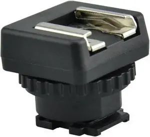 Flash Hot Shoe Mount Adapter for Sony Camcorder with Multi Interface Shoe for Sony HDR-AX53 AX33 AX100 CX675 CX900 CX610E /530E