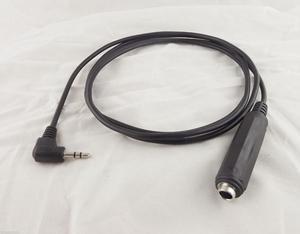 FOR 1pc 3.5mm 1 Angled Male To 6.35mm Female Stereo Audio Adapter Connector Cable 5ft
