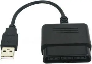 OIAGLH USB Adapter Converter Cable for Gaming Controller for PS2 To for PS3 PC Video Game Accessories