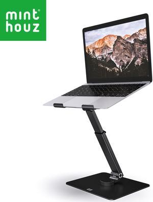 Minthouz Laptop Stand For Desk, with 360° Swivel, Laptop Riser Computer Stand For Laptop, Portable Laptop Stands, Fits All MacBook, Laptops 10 15 17 Inches, Pulpit Laptop Holder Desk Stand