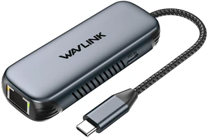 WAVLINK USB-C to Ethernet Adapter, 2.5 Gbps RJ45 Plug and Play Network Adapter, Wired Internet Adapter with PD 95W for iphone, Laptops, PC, MacBook, Compatible with Windows/Mac OS/iOS/Linux/Chrome OS WAVLINK USB-C to Ethernet Adapter, 2.5 Gbps RJ45 Plug and Play Network Adapter, Wired Internet Adapter with PD 95W for iphone, Laptops, PC, MacBook, Compatible with Windows/Mac OS/iOS/Linux/Chrome OS
