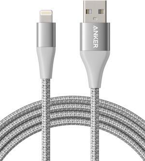 Anker PowerLine+ II Lightning Cable (6ft / 1.8m), MFi Certified for Flawless Compatibility with iPhone XS/XS Max/XR/iPhone X / 8/8 Plus / 7/7 Plus / 6/6 Plus / 5 / 5S and More