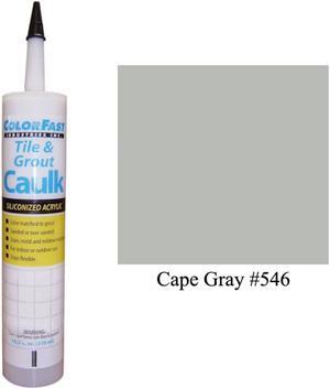 ColorFast Colored Caulk made to match CBP Cape Gray - Sanded Texture