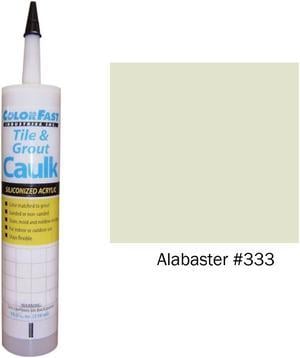 ColorFast Colored Caulk made to match CBP Alabaster  Unsanded Smooth Texture