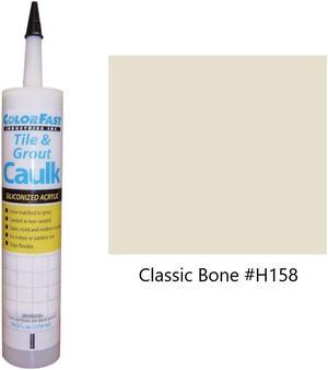 ColorFast Colored Caulk made to match Hydroment Classic Bone - Sanded Texture