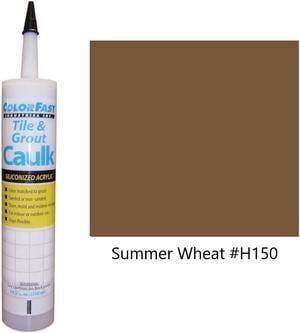 ColorFast Colored Caulk made to match Hydroment Summer Wheat - Sanded Texture