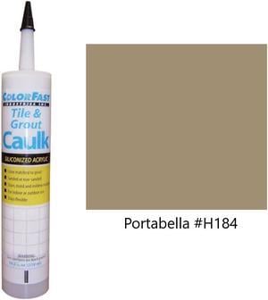 ColorFast Colored Caulk made to match Hydroment Portabella  Unsanded smooth Texture