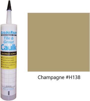 ColorFast Colored Caulk made to match Hydroment Champagne - Sanded Texture