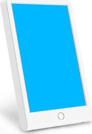 Light Therapy Lamp, SMY Blue Light Energy Lamp and Adjustable LED Blue Light, Tablet One Touch with Timer, 100% UV Free