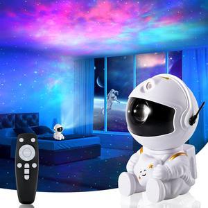 Space Buddy Projector, Star Projector Galaxy Light, Astronaut Night Light  Projector with Remote Control Timer, Desk Lamp LED Lights Suitable for Kids