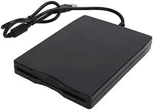 Zopsc-1 Portable Universal USB External 3.5in Floppy Disk Drive External 1.44MB FDD for PC Computer Laptops Desktops for Windows XP for Windows 7 for Windows 10