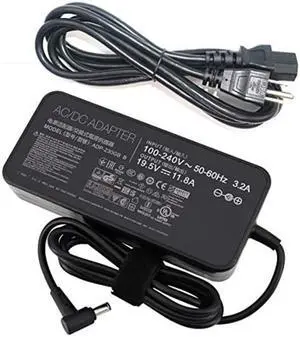 KK LTD 19.5V 11.8A 230W AC Charger Fit for Asus ROG Zephyrus S GX701GX GX701GW GX701GV ROG Strix Scar II GL704GM-DH74 GL703GM-DS74 ADP-230GB B A17-180P1A Gaming Laptop with US Cable