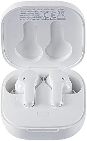 QCY T13 True Wireless Earbuds Bluetooth 5.1 Headphones Touch Control with Charging Case Waterproof Stereo Earphones in-Ear Built-in Mic Headset 40H Playtime (White)