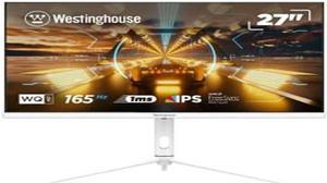  Westinghouse 24 Inch Gaming Monitor, 165Hz, 1ms, 1080p, IPS  Display, AMD Freesync Premium Adaptive Sync, Full HD Computer Monitor with  x1 DisplayPort, x2 HDMI, & RGB Backlight : Electronics