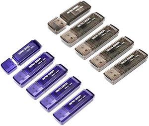 Micro Center SuperSpeed 5-Pack 64GB USB 3.0 Flash Drives Bundle with 5-Pack 32GB USB 3.0 Flash Drives (10-Pack in Total)