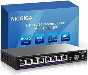 2.5GB Switch (5 Port) for Ethernet Network - Tupavco TP1940