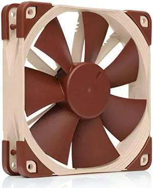 Noctua NF-F12 5V, Premium Quiet Fan with USB Power Adaptor Cable, 3-Pin, 5V Version (120mm, Brown)
