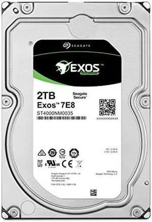 Seagate Enterprise 2TB HDD ST2000NM0055 2TB SATA III 6Gb/s 7200RPM 128MB 3.5"