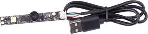 XICOOLEE OV5640 USB Camera Module 5MP Fixed Focus 160 Degree Camera for Win XP Win7 Win8 Vista Mac Linux Android 4.0 Jetson Nano with Flash Microphone Support OTG Standard UVC Protocol Driver-Free