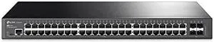TP-Link TL-SG3452 | 48 Port Gigabit Switch, 4 SFP Slots | Omada SDN Integrated | L2+ Smart Managed | IPv6 | Static Routing | L2/L3/L4 QoS, IGMP & LAG | 5 Year Manufacturer Warranty
