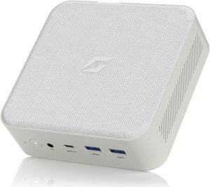 CyberGeek Dual LAN Mini Gaming PC, AMD Ryzen 7 5700U Mini PC (8C/16T, up to 4.3Ghz), Mini Computers 16GB DDR4 RAM 2TB PCIe SSD, Mini Desktop Support 4K Triple Display/WiFi/BT5.0/VESA for School Office