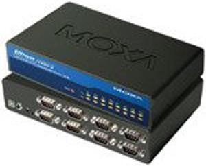 MOXA UPort 1610-8 USB to 8-Port RS-232 Serial Hub, USB 2.0 hi-Speed, 921.6Kbps, 15KV ESD Protection