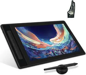HUION Kamvas Pro 13 2.5K QHD Graphics Monitor Drawing Tablet with Screen and Skeleton Artist Glove