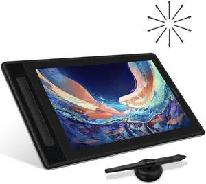 HUION Kamvas Pro 13 2.5K QHD Graphics Monitor Drawing Tablet with Screen and 10 Pack Upgraded Replacement Felt Nibs