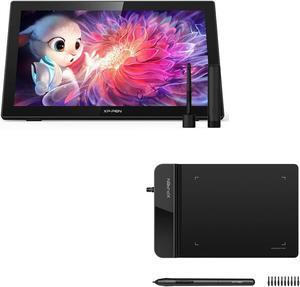 XP-PEN Artist 22 2nd Drawing Tablet with Screen 21.5inch Computer Graphics Tablet 122% sRGB with 8192 Levels Battery-Free Stylus & XP-Pen G430S OSU Tablet