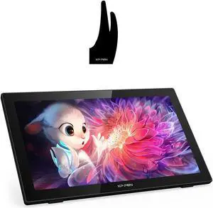 XP-PEN Artist 22 2nd Drawing Tablet with Screen 21.5inch Computer Graphics Tablet 122% sRGB with 8192 Levels Battery-Free Stylus & XP-PEN Professional Artist Glove
