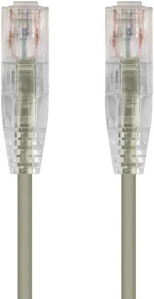 Buhbo 9Ft Cat6 UTP Slim Ethernet Network Booted Cable (10-Pack)